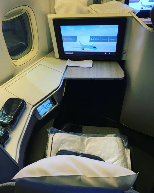 Air Canada business class suite
